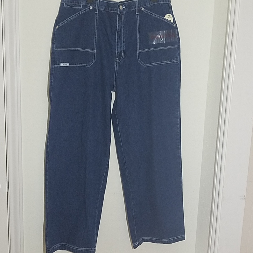 🆕️  High-Rise Wide-Leg Denim Trousers